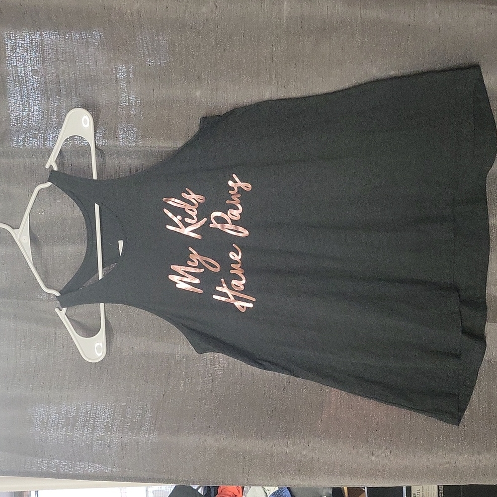 NWT Box Lunch "my kids‎ have paws" tank top size M